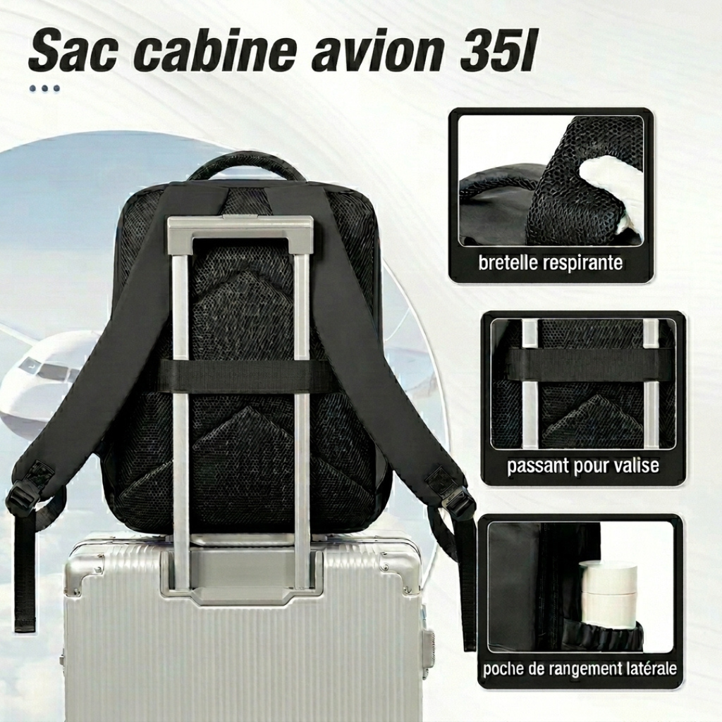 Sac à dos cabine Transit 35L