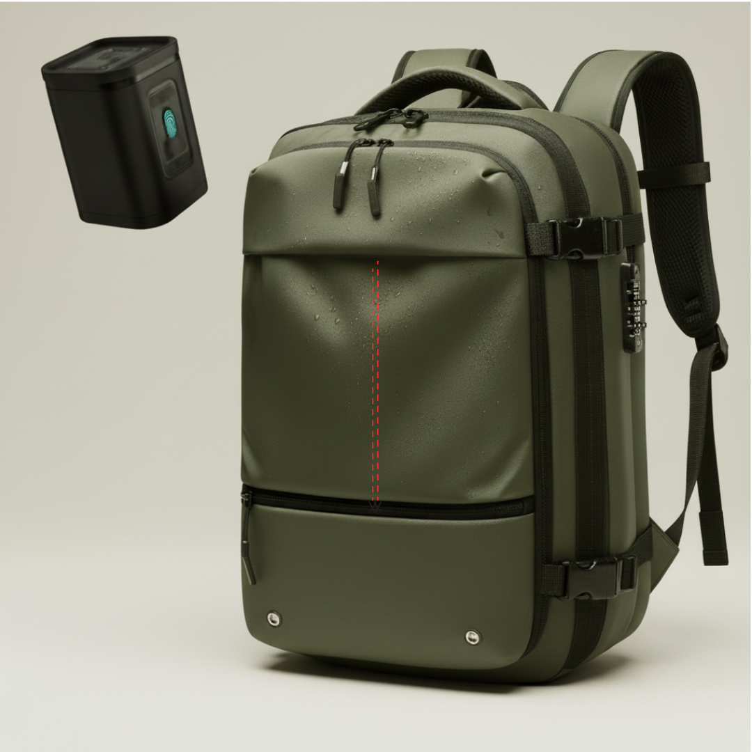 Sac Cabine Olyneia Voyager Pro – Antivol TSA, Compression Sous Vide, Extensible 55L Olyneia