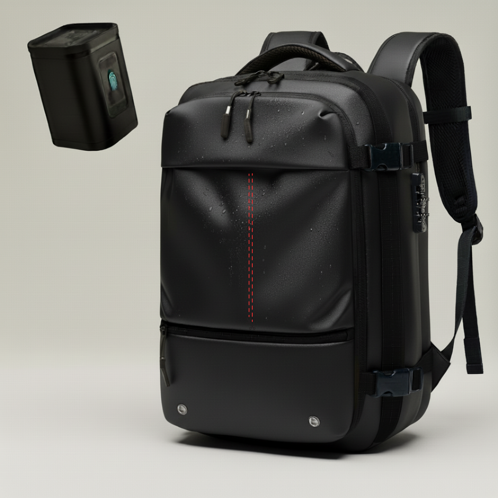 Sac Cabine Olyneia Voyager Pro – Antivol TSA, Compression Sous Vide, Extensible 55L Olyneia