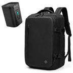 Sac Cabine Escale 35L noir avec pompe USB rechargeable — compression sous vide — Olyneia