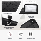 Travel Toiletry Bag for men, PU Leather Water Resistant  Universal Personal Hygiene Bag Roll Up Dopp Kit,Travel Essentials Olyneia